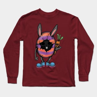 Easter creepy bunny Long Sleeve T-Shirt